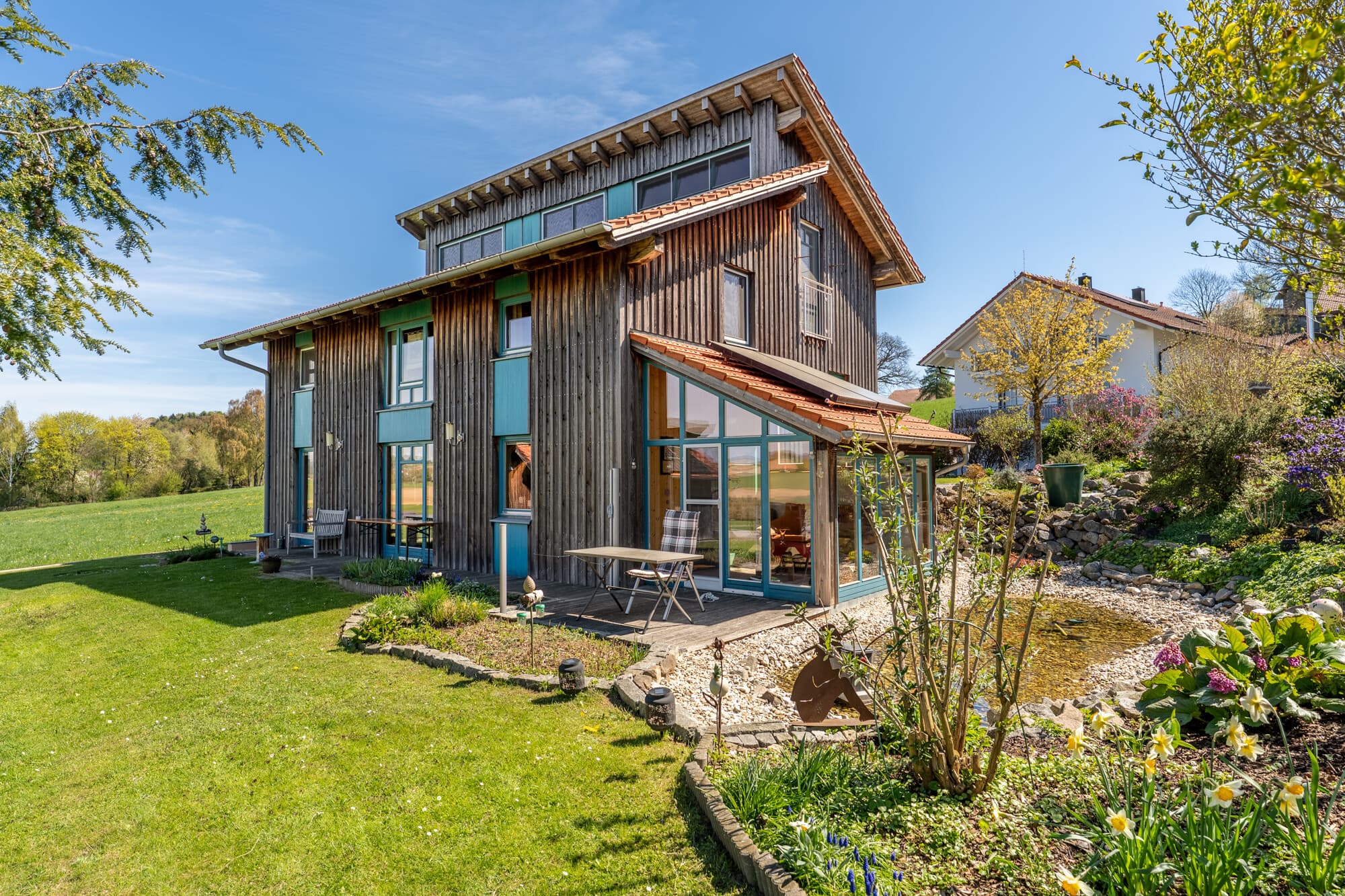 Ihr ökologisches Holzhaus in traumhafter Lage von Eschlkam/ Stachesried!