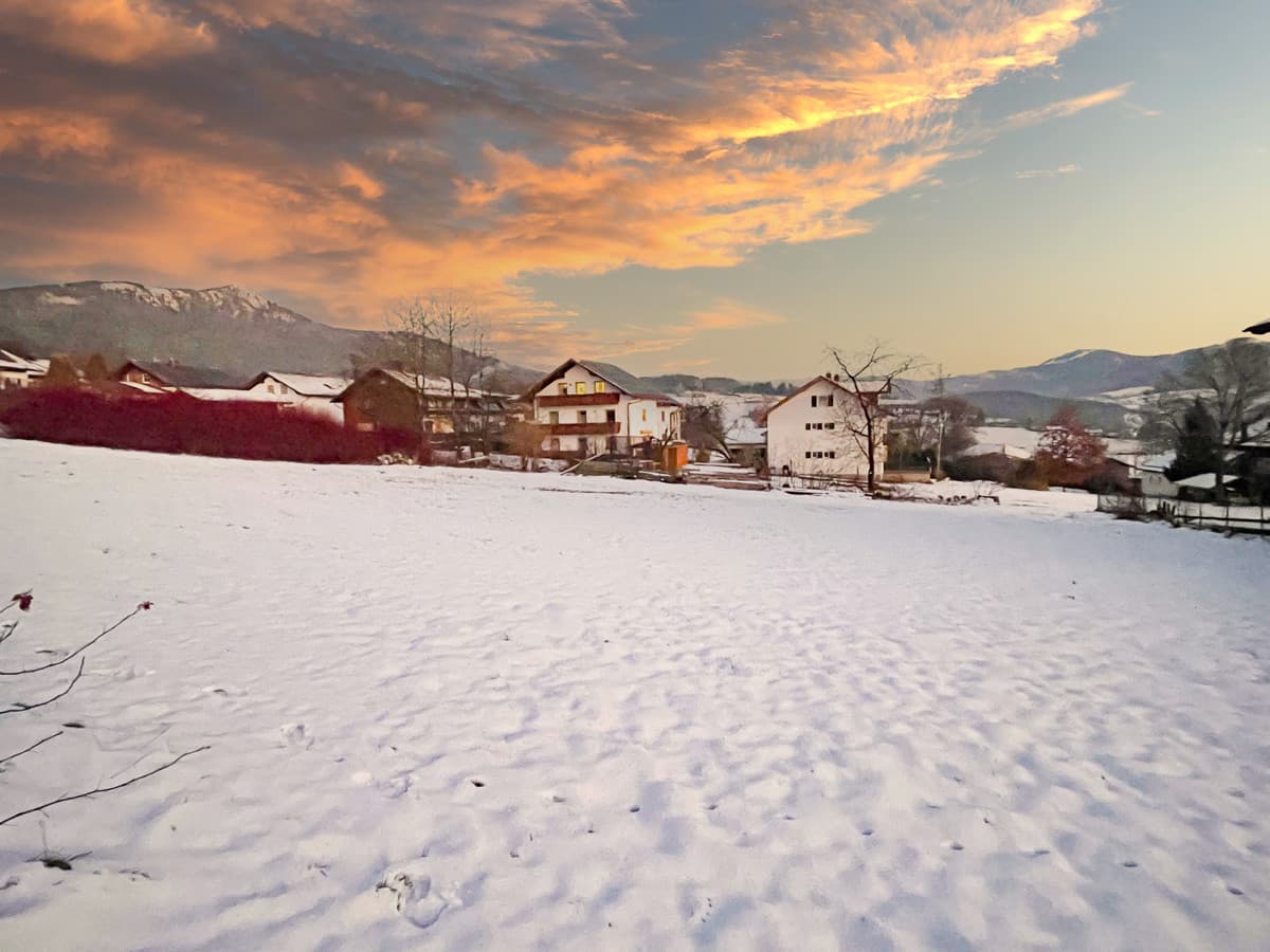 Grundstück mit atemberaubenden Blick zum Osser und Arber!