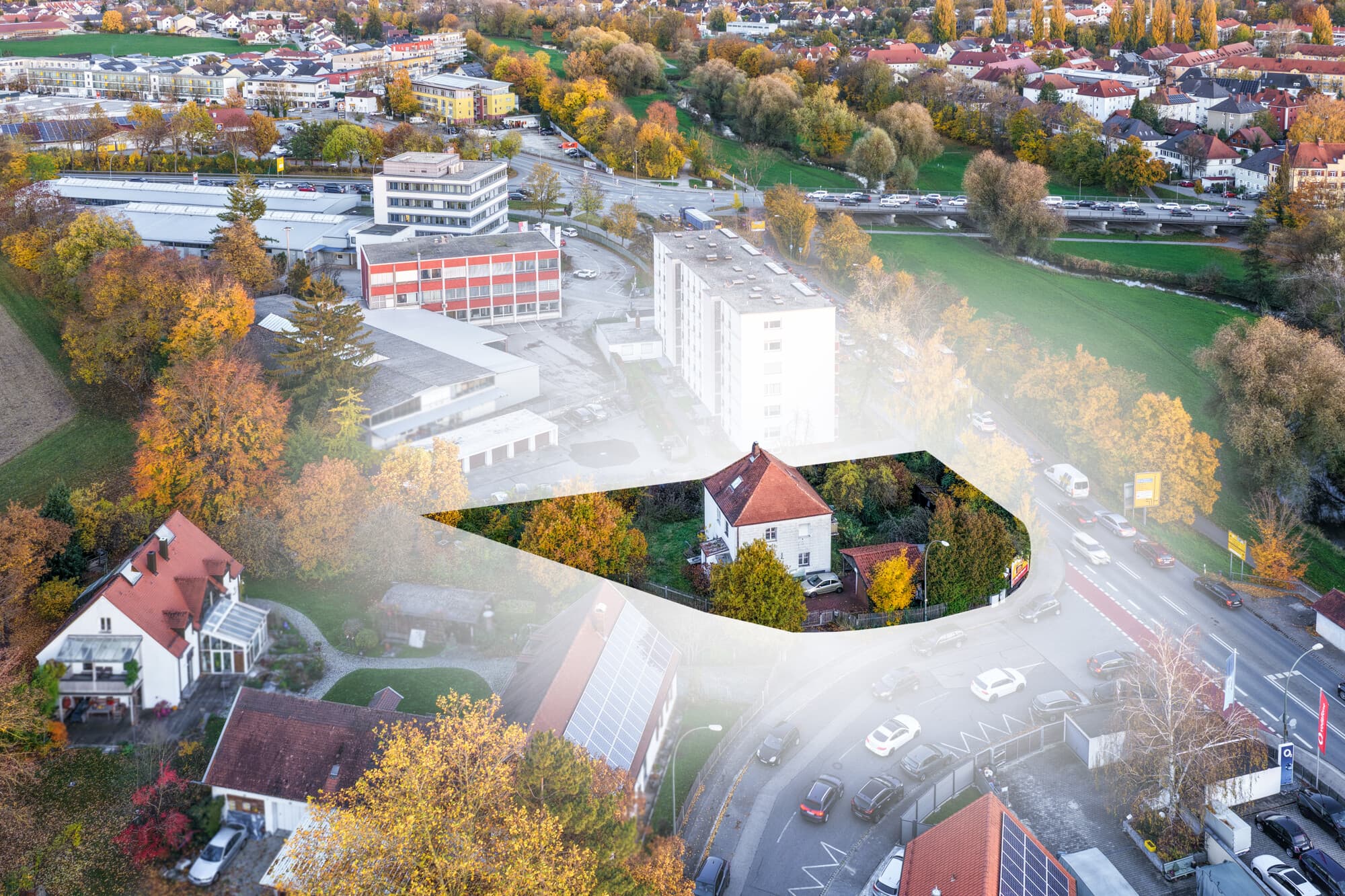 Baugrundstück mit Entwicklungspotenzial in zentraler Lage
Ottostraße 2, 84030 Landshut