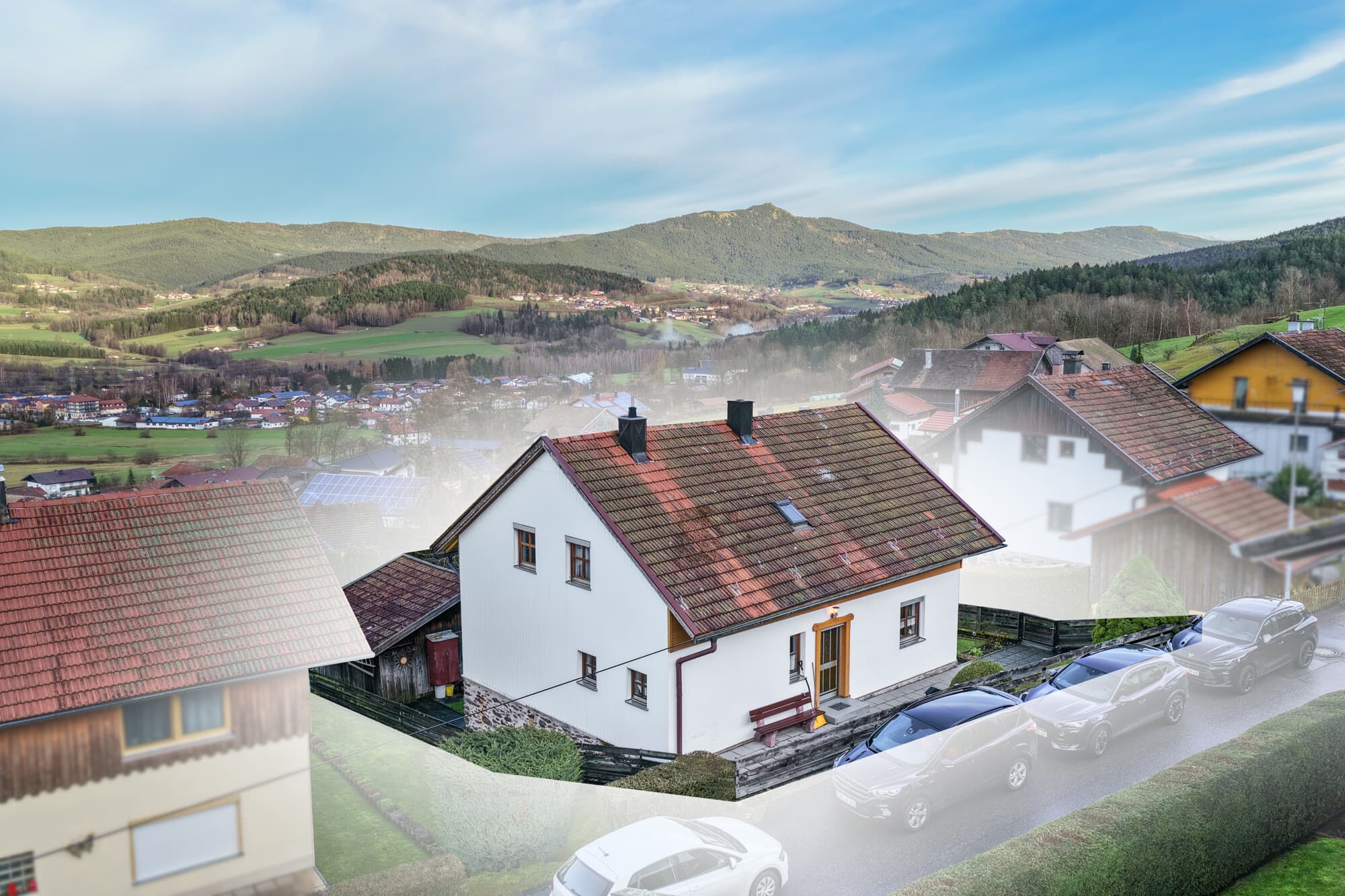 Ihr Einfamilienhaus mit Bergblick – Wohnen im Luftkurort Arrach!