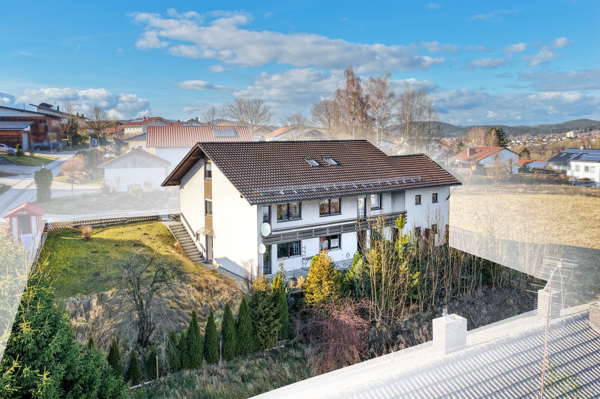 Einfamilienhaus mit Einliegerwohnung in Viechtach – Wohnen mit Weitblick im Bayerischen Wald
