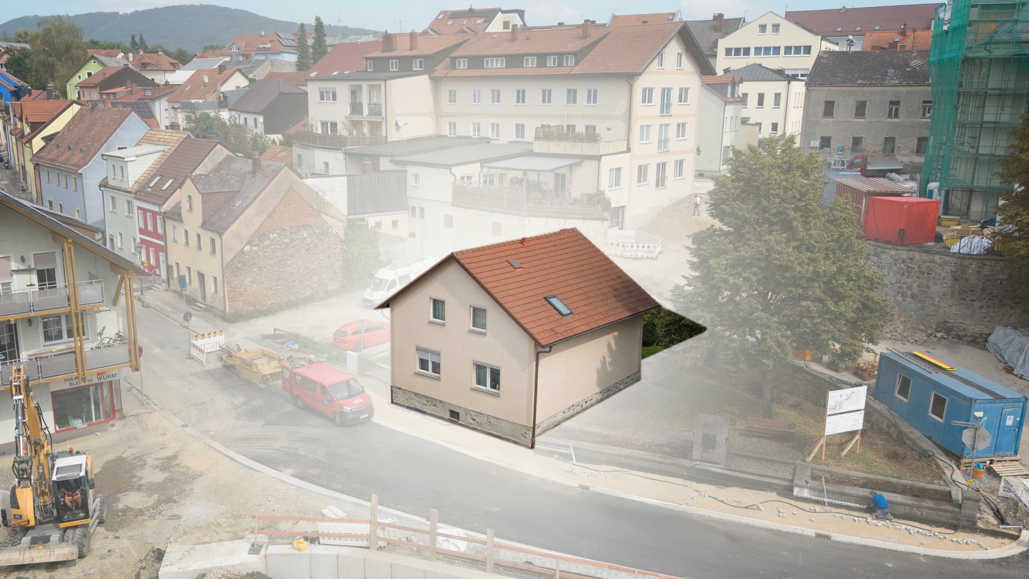 Freistehendes Einfamilienhaus im Stadtkern von Furth im Wald!