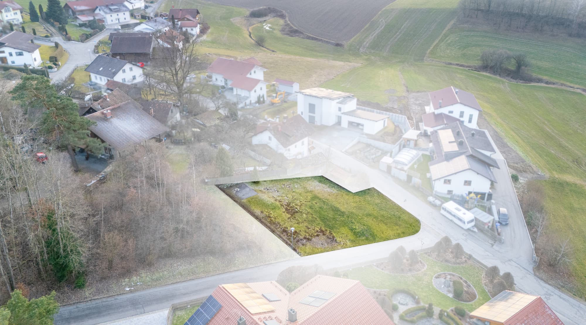 Baugrundstück mit Weitsicht in Chamerau/Lederdorn