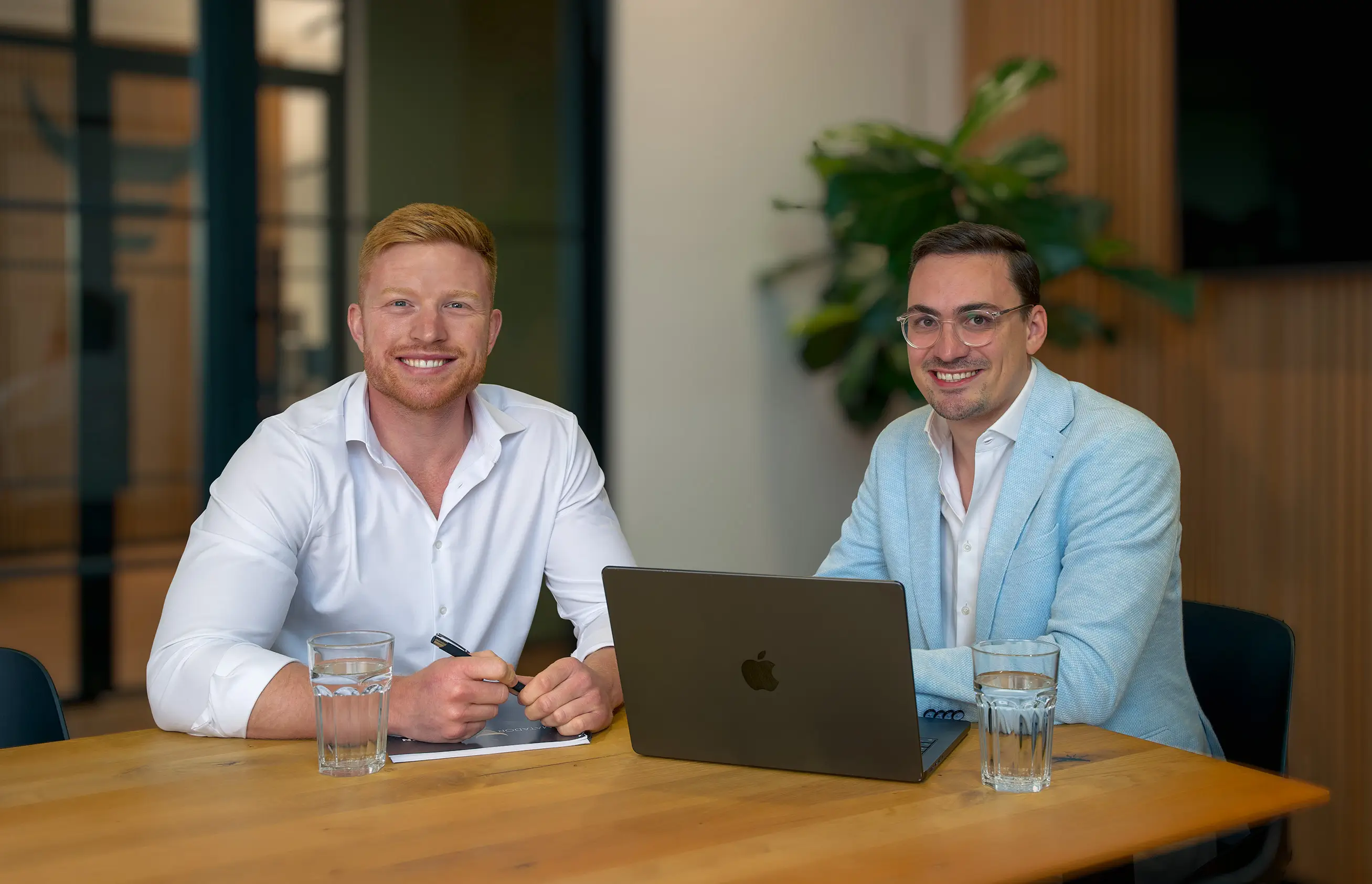 Alexander Nirschl und Christian Billharz von Matador Immobilien